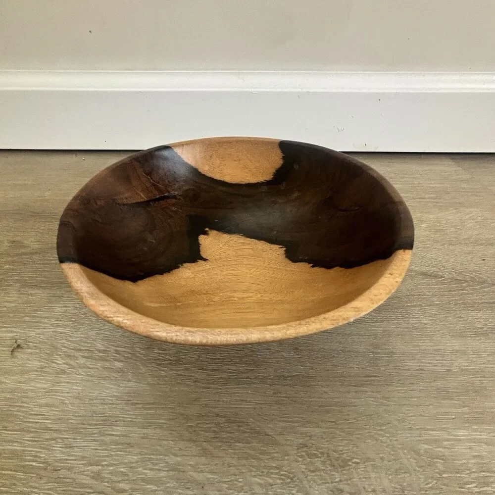 Bomba Signed Vintage Hand Turned 7